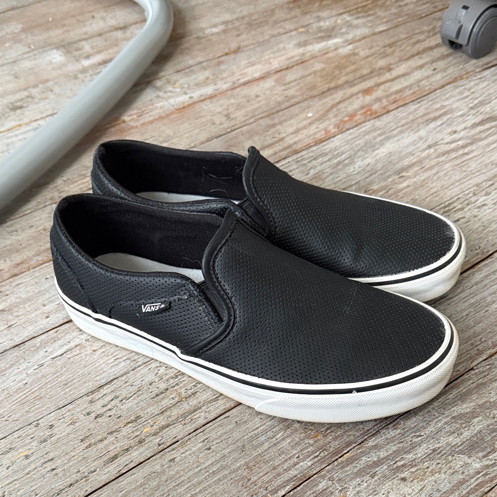 Vans Women’s Black Slip-On Shoes